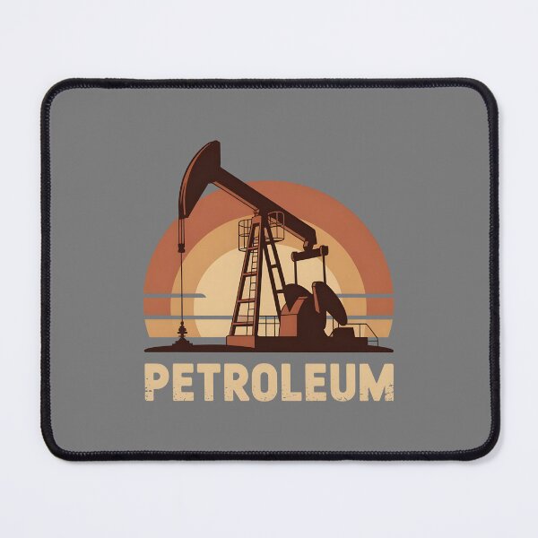 Item preview, Petroleum Pumpjack Retro Texas Oilfield designed and sold by AniArtPL.