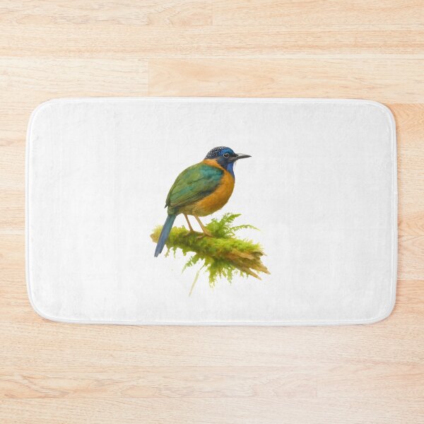 Item preview, Pitta-like Ground Roller (Atelornis pittoides) designed and sold by HOMETOWN86.