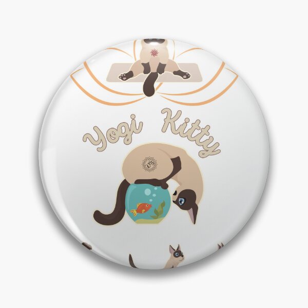 Item preview, Yogi Kitty Animal Art for Cat Lovers v3.2 designed and sold by DIVINE BODY LIFE .