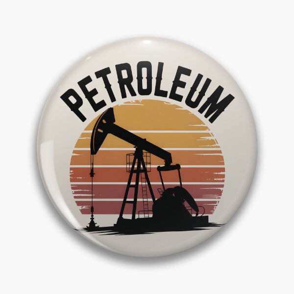 Item preview, Petroleum Pumpjack Retro Texas Oilfield designed and sold by AniArtPL.