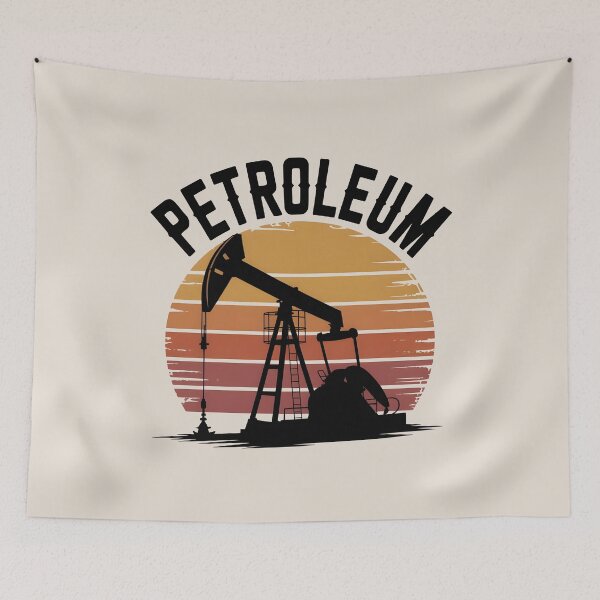 Item preview, Petroleum Pumpjack Retro Texas Oilfield designed and sold by AniArtPL.