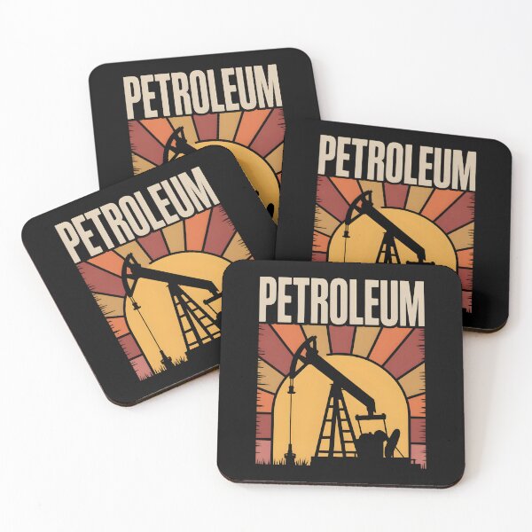 Item preview, Petroleum Pumpjack Retro Texas Oilfield designed and sold by AniArtPL.