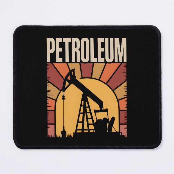 Item preview, Petroleum Pumpjack Retro Texas Oilfield designed and sold by AniArtPL.