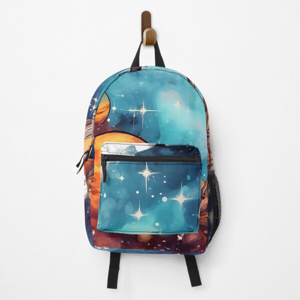 Item preview, Cosmic Telescope & Planets – Space Exploration Art designed and sold by Kruti Collection.