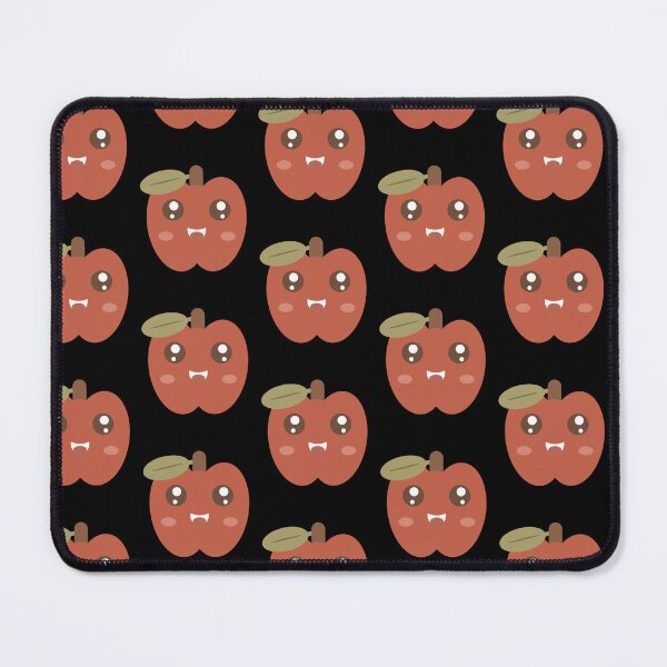 Item preview, Cute Kawaii Cartoon Apple - Adorable Fruit Illustration designed and sold by Shape Snip Studio.
