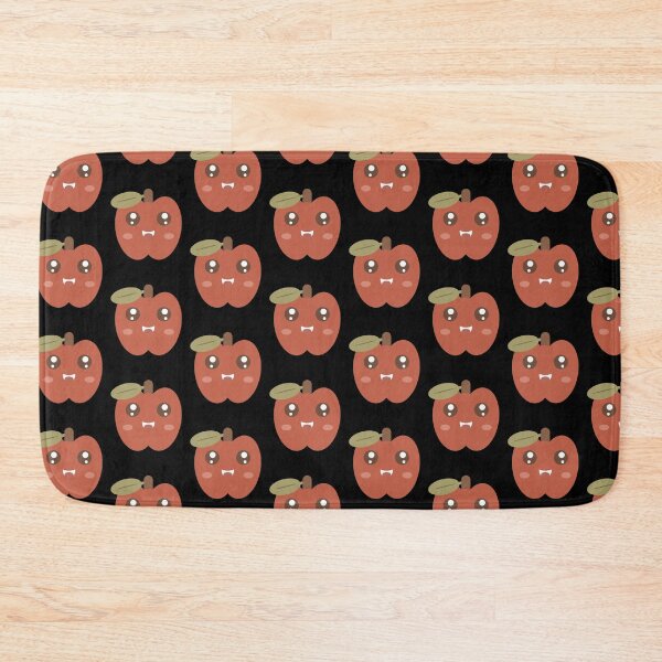 Item preview, Cute Kawaii Cartoon Apple - Adorable Fruit Illustration designed and sold by Shape Snip Studio.