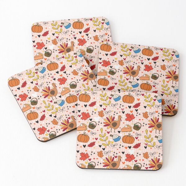 Item preview,  Magical Thanksgiving Pattern | Mickey Fall Turkey and Pumpkin Pie Design designed and sold by annebmeadows.