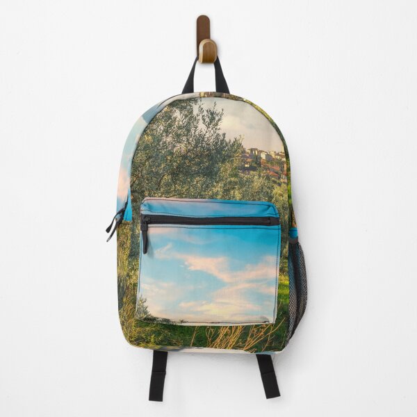 Item preview, Trevi village and olive trees in a foggy morning. Umbria, Italy. designed and sold by Stefano Orazzini.