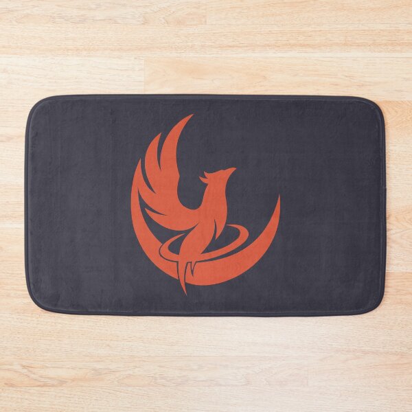 Item preview, Phoenix Rising Crescent – Cosmic Rebellion Emblem - Red designed and sold by VoglR.