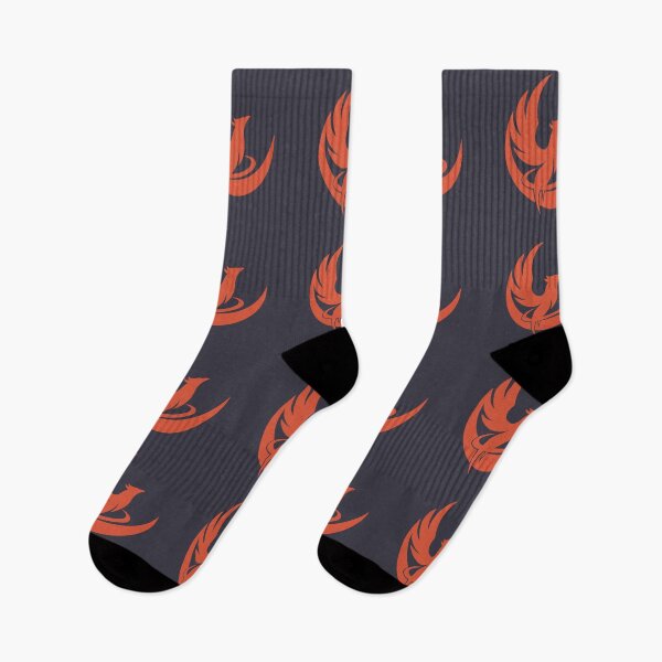 Item preview, Phoenix Rising Crescent – Cosmic Rebellion Emblem - Red designed and sold by VoglR.
