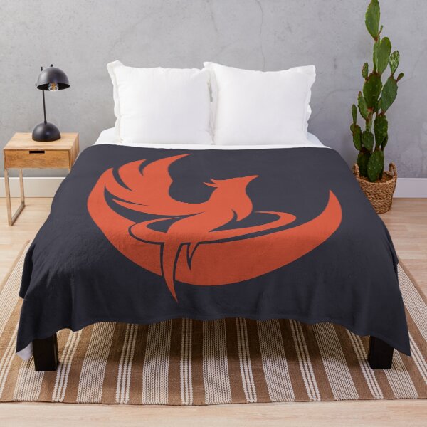 Item preview, Phoenix Rising Crescent – Cosmic Rebellion Emblem - Red designed and sold by VoglR.