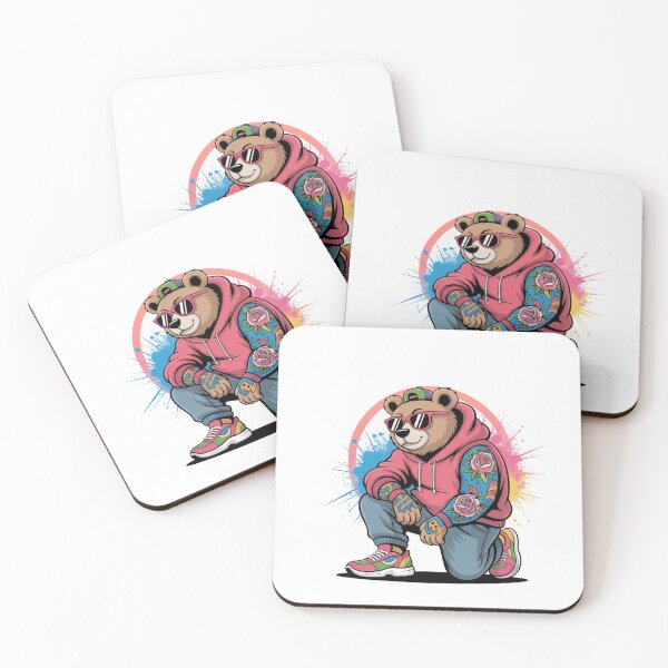 Item preview, Streetwear bear designed and sold by Chris-graphics-art.
