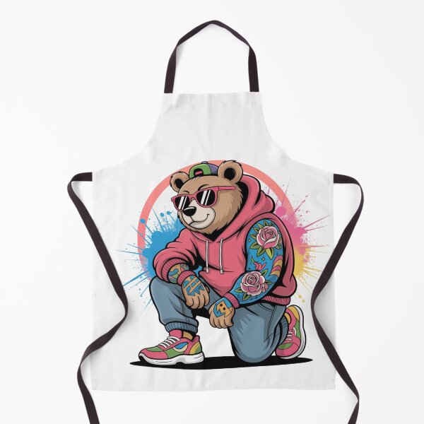 Item preview, Streetwear bear designed and sold by Chris-graphics-art.
