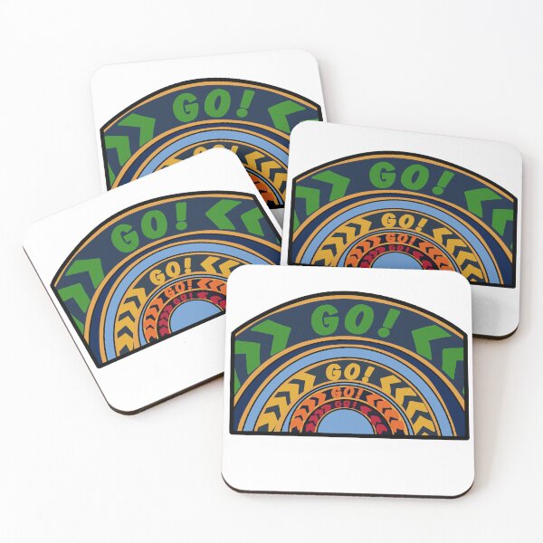 Item preview, Dog Dash “GO!” Start Tunnel Sticker | Ride Art designed and sold by annebmeadows.