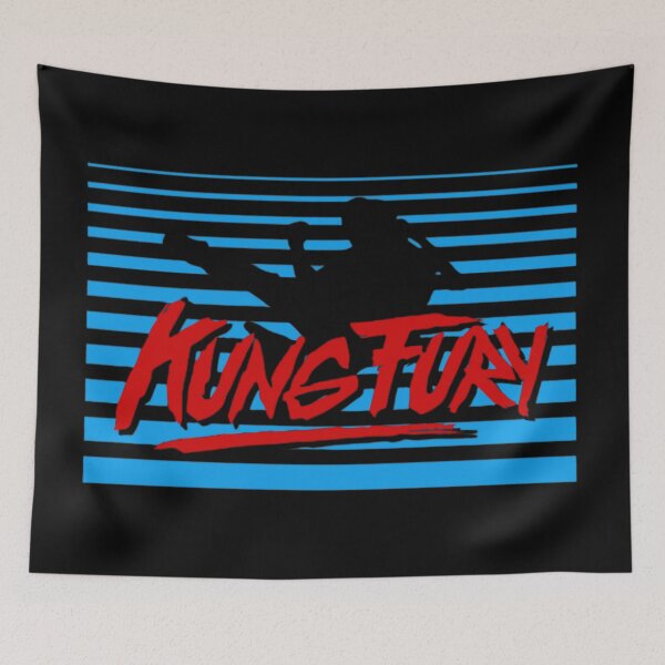 Item preview, Kung Fury – Retro 80s Action Logo designed and sold by Wawan35200.