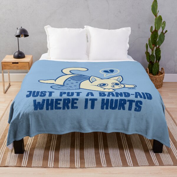 Item preview, Just A  Where It Hurts designed and sold by World Domination For Cats ®.