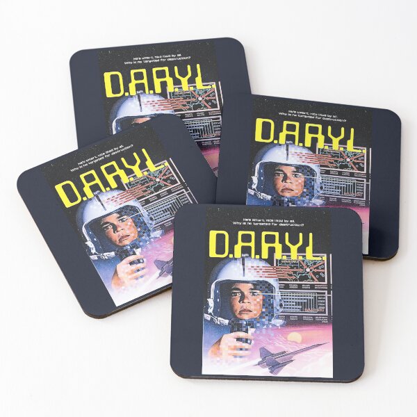 Item preview, D.A.R.Y.L. 1985 Retro Poster – Classic 80s Sci-Fi Style designed and sold by Miaou Studio.