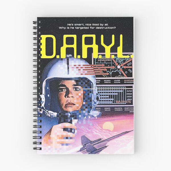 Item preview, D.A.R.Y.L. 1985 Retro Poster – Classic 80s Sci-Fi Style designed and sold by Miaou Studio.