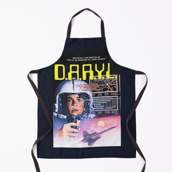 Item preview, D.A.R.Y.L. 1985 Retro Poster – Classic 80s Sci-Fi Style designed and sold by Miaou Studio.