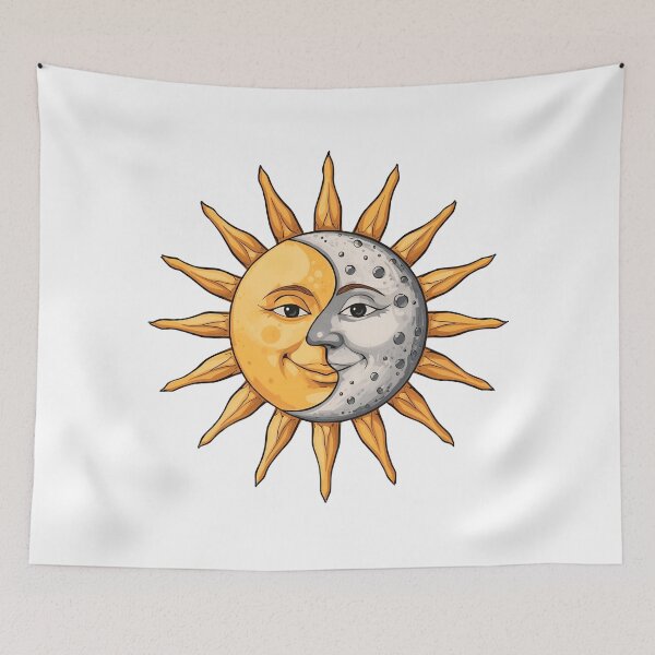Item preview, Sun & Moon designed and sold by catcurio.