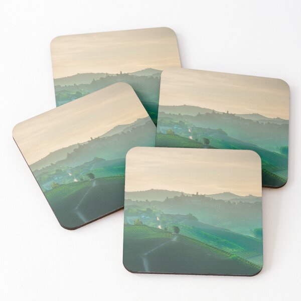 Item preview, Neive village and Langhe vineyards, Piedmont, Italy designed and sold by Stefano Orazzini.