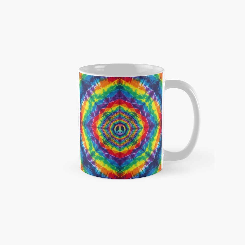 Peace Tye Dye mug