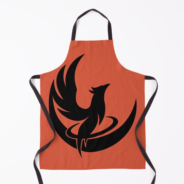 Item preview, Phoenix Rising Crescent – Cosmic Rebellion Emblem - Black designed and sold by VoglR.