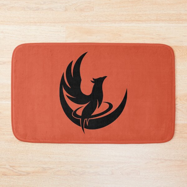 Item preview, Phoenix Rising Crescent – Cosmic Rebellion Emblem - Black designed and sold by VoglR.
