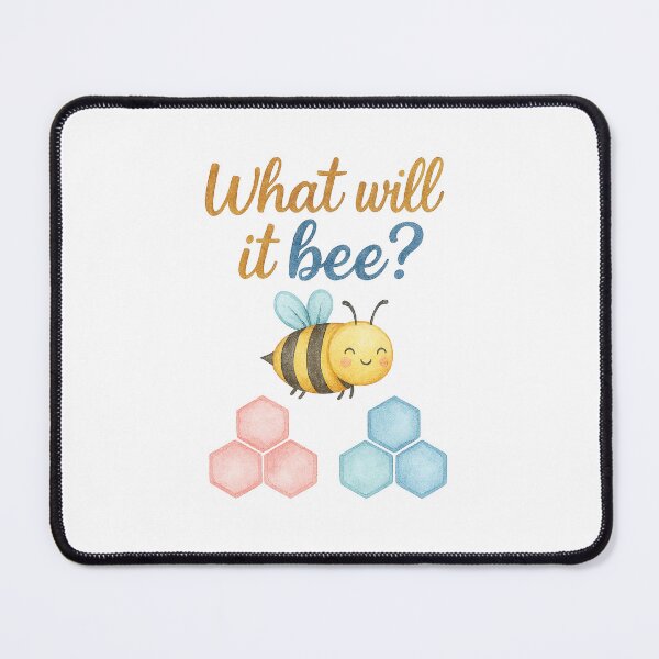 Item preview, What Will It Bee - Gender Reveal designed and sold by KawaiiChibii.