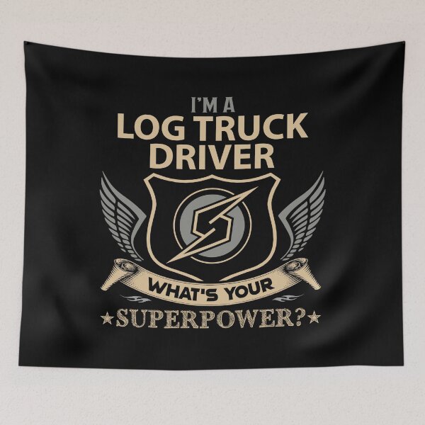 Item preview, Log Truck Driver designed and sold by Streanin.