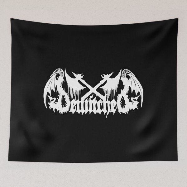 Item preview, Bewitched – Black Metal Symmetry With Axes And Dragons  designed and sold by evangelinejim.
