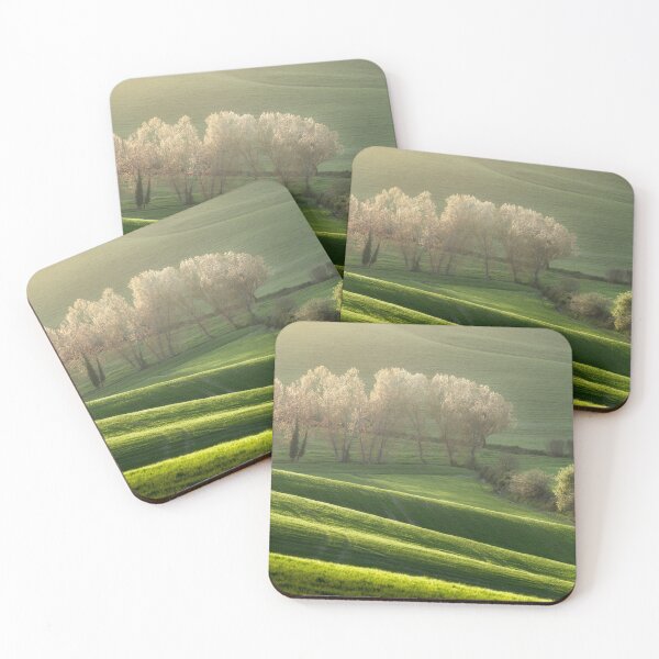 Item preview, Trees in bloom in spring among the rolling hills in Tuscany, Italy designed and sold by Stefano Orazzini.