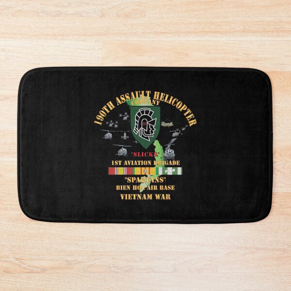 Item preview, Army - 190th Assault Helicopter Company - SSI - Green, Spartans - Bien Hoa Air Base, w VN SVC X 300 designed and sold by Military Insignia Products.