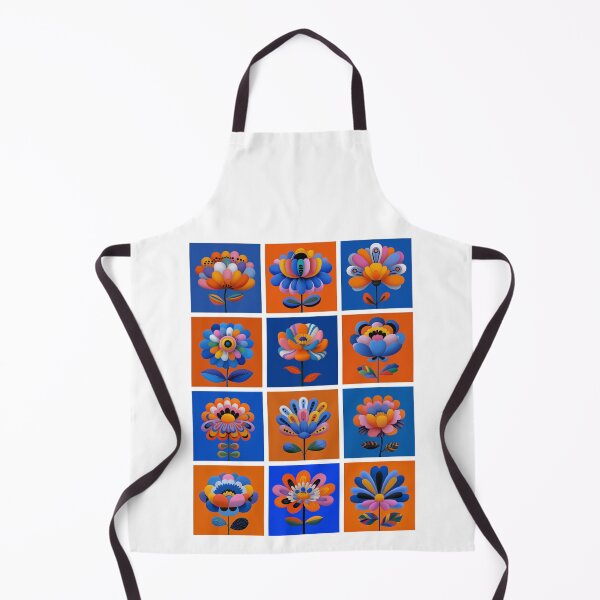 Item preview, 3x4 Vibrant Floral Geometric Composition designed and sold by nikoart001.