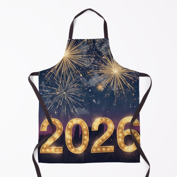 Item preview, Golden 2026 Celebration Nightscape designed and sold by ChicTrendz.