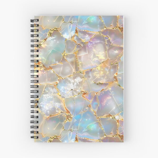 Item preview, Iridescent pastel and gold opal gemstone  designed and sold by FatBirdie.