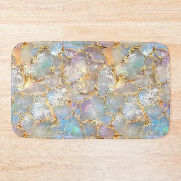Item preview, Iridescent pastel and gold opal gemstone  designed and sold by FatBirdie.