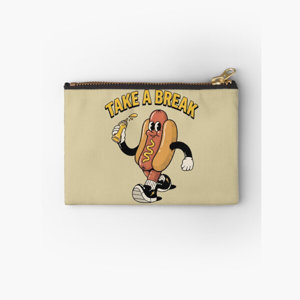 Item preview, Retro Lunch Break: The Mustard Stroll designed and sold by AwesomeBeyondLimits.