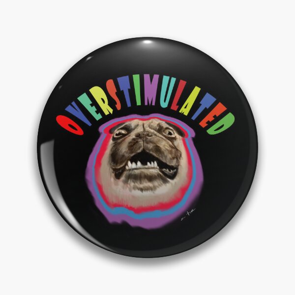 Item preview, OVERSTIMULATED designed and sold by MisfitToyArt.