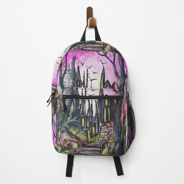 Item preview, Spooky Homes – Magical Night Houses Illustration designed and sold by ZiehrArt.
