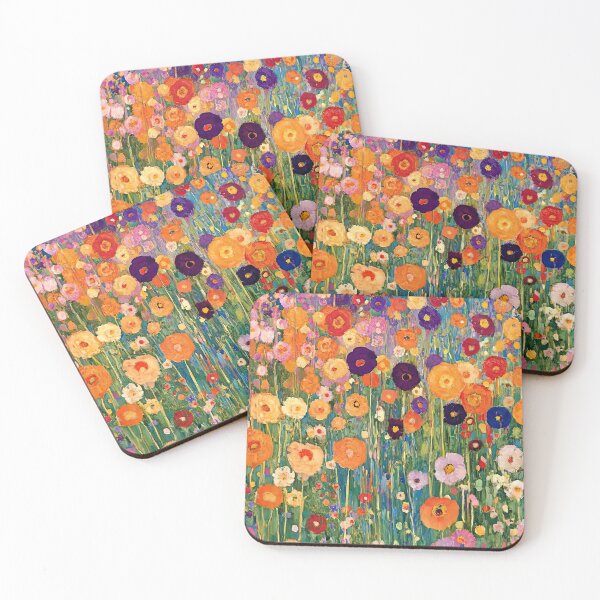 Item preview, Gustav Klimt Flower Garden designed and sold by meldefiart.