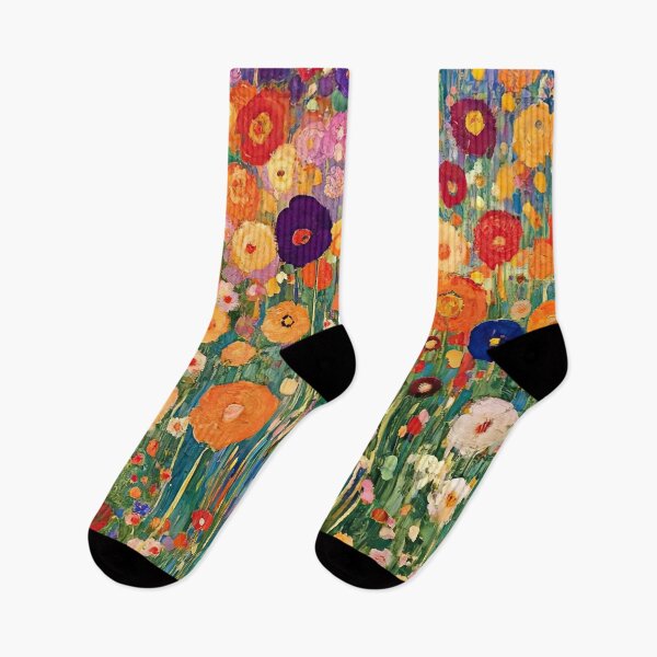 Item preview, Gustav Klimt Flower Garden designed and sold by meldefiart.
