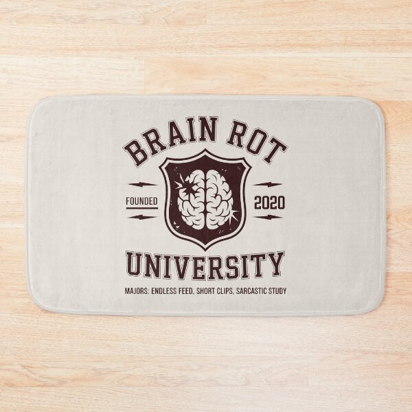 Item preview, Brain Rot University Endless Feed Short Clips Sarcastic Study Design designed and sold by SplashTastic.