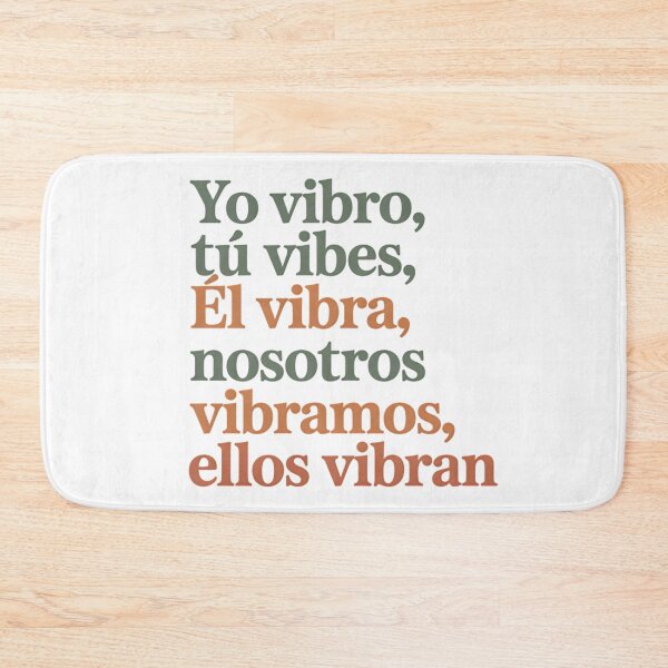 Item preview, Funny Spanish Vibe Conjugation T-Shirt designed and sold by Mr-wow.