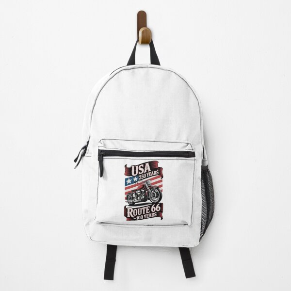 Item preview, Celebrating Two Iconic American Milestones - 100 Years of Route 66 and 250 Years of USA Anniversaries designed and sold by MimsTees.