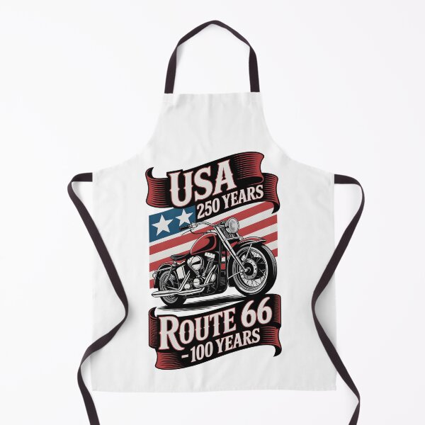 Item preview, Celebrating Two Iconic American Milestones - 100 Years of Route 66 and 250 Years of USA Anniversaries designed and sold by MimsTees.