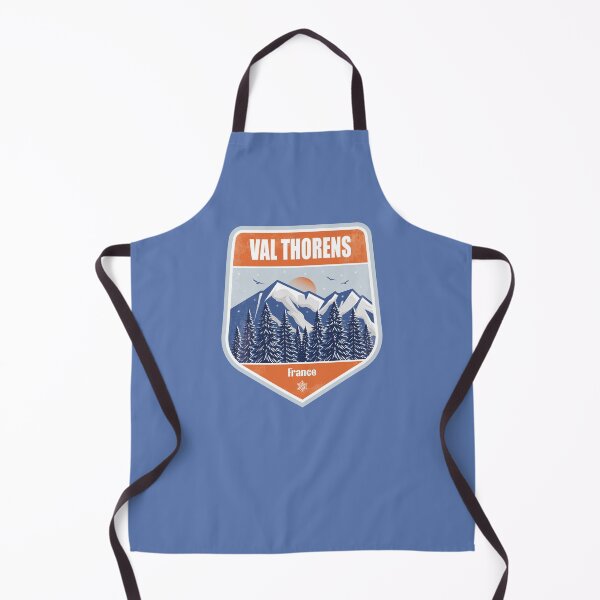 Item preview, Val Thorens France – Snowy Mountain Winter Badge designed and sold by CynthiaGraphics.
