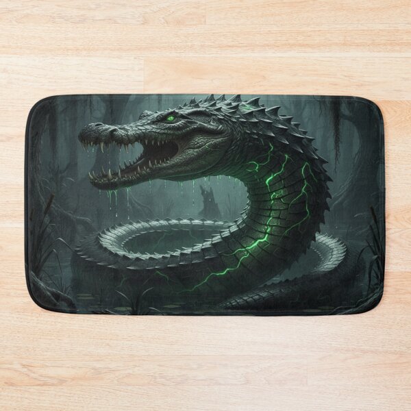 Item preview, A terrifying fusion of a crocodile and a venomous snake designed and sold by Artivex-graphic.