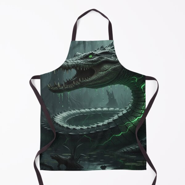 Item preview, A terrifying fusion of a crocodile and a venomous snake designed and sold by Artivex-graphic.
