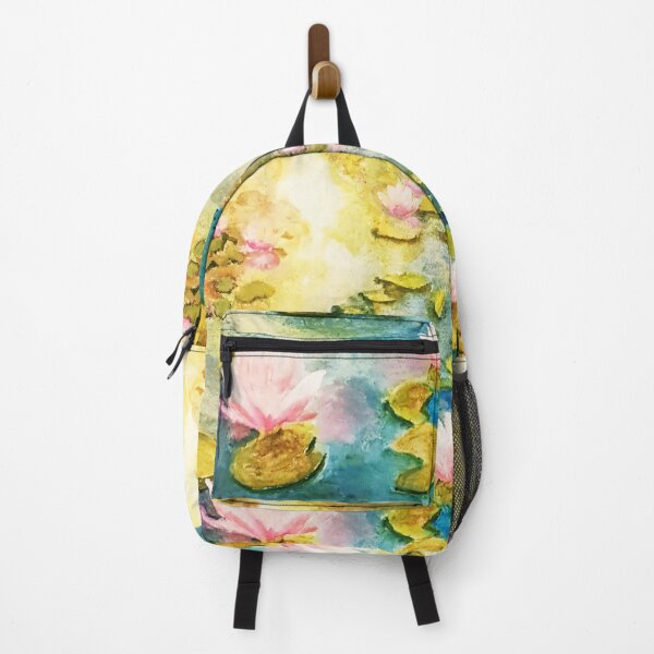 Item preview, Waterlilies in the golden hour - where light turns into magic designed and sold by ZiehrArt.